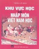 Ebook Khu vực học và nhập môn Việt Nam học: Phần 2 - NXB Giáo dục